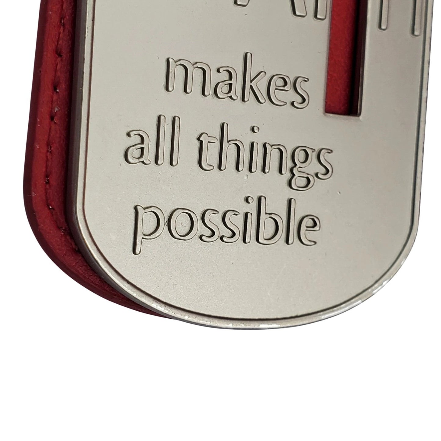 2016 All Things are Possible Hallmark Ornament (Cross) QG01324