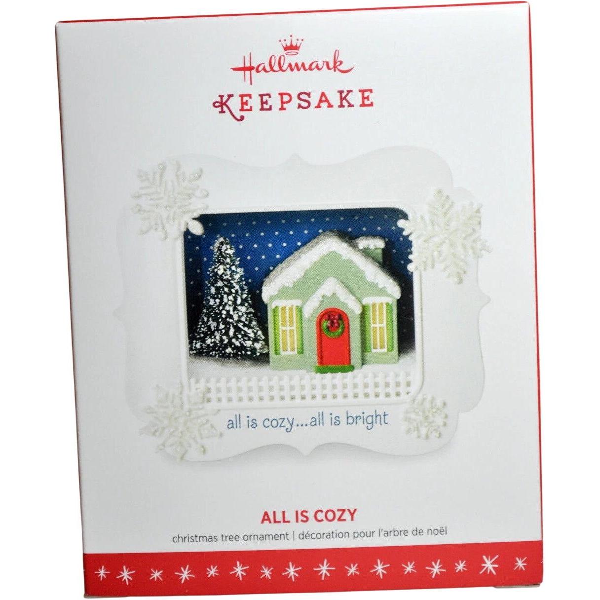 2016 All is Cozy Hallmark Ornament (Photo Holder) QGO1521