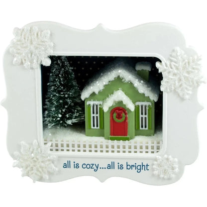 2016 All is Cozy Hallmark Ornament (Photo Holder) QGO1521