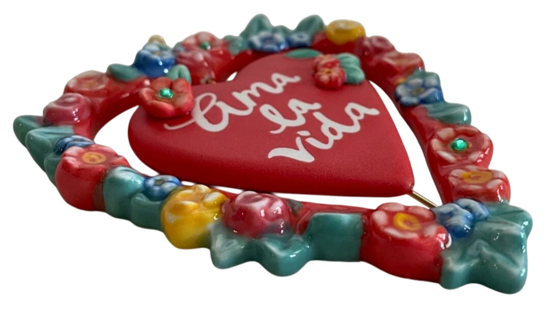 2016 Ama La Vida Hallmark Ornament (Heart) QHX1104