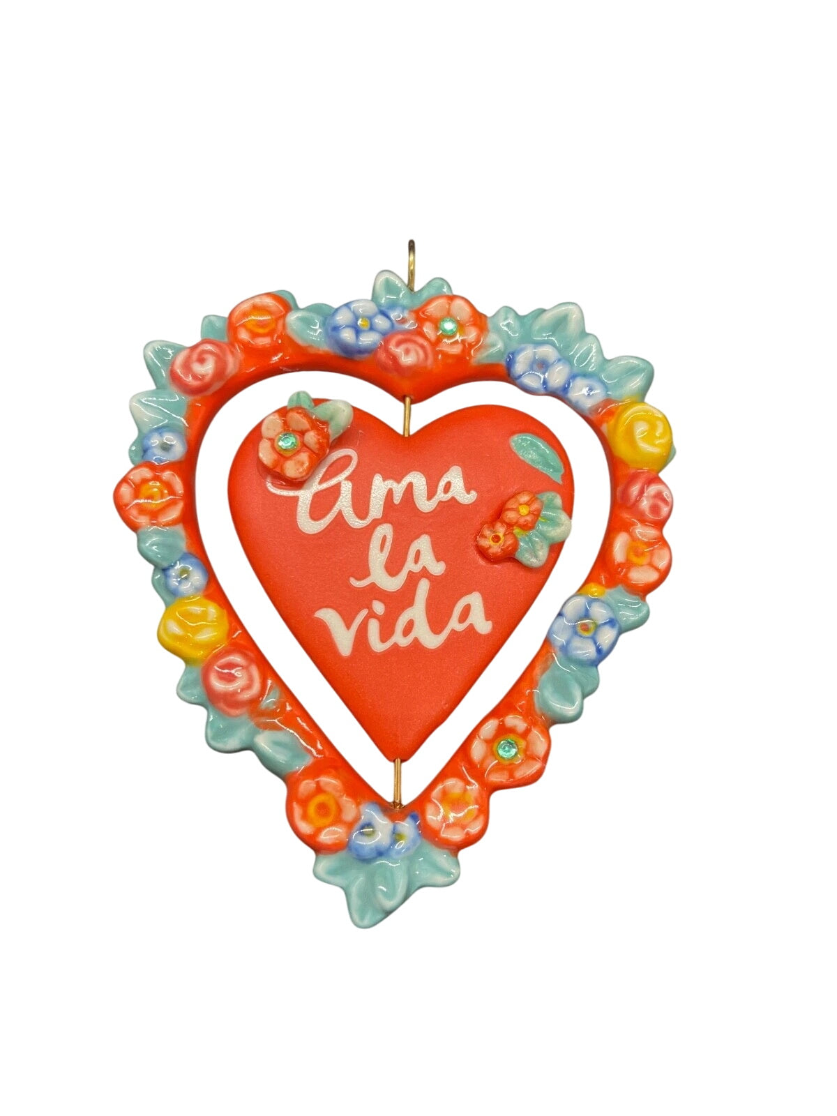 2016 Ama La Vida Hallmark Ornament (Heart) QHX1104