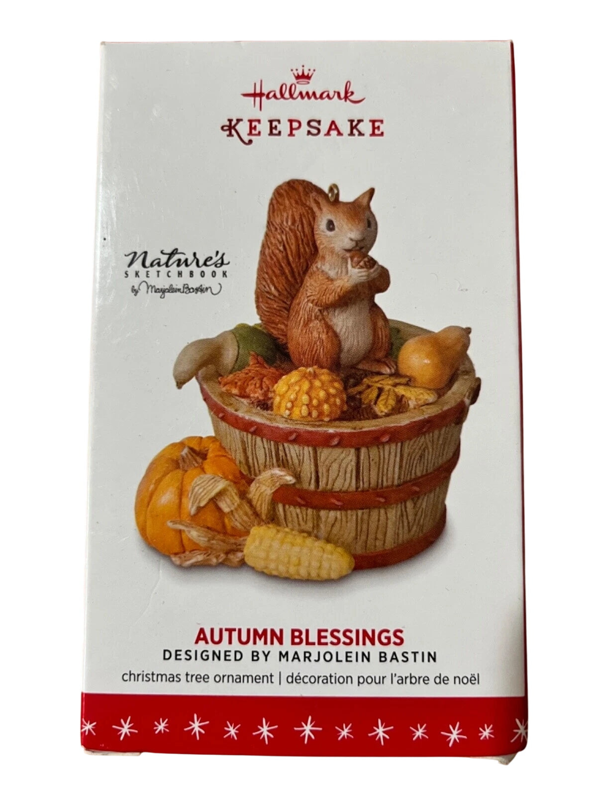 2016 Autumn Blessings Hallmark Ornament (Nature's Sketchbook) QXE3151