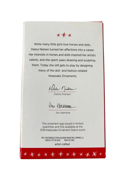 2016 Autumn Blessings Hallmark Ornament (Nature's Sketchbook) QXE3151