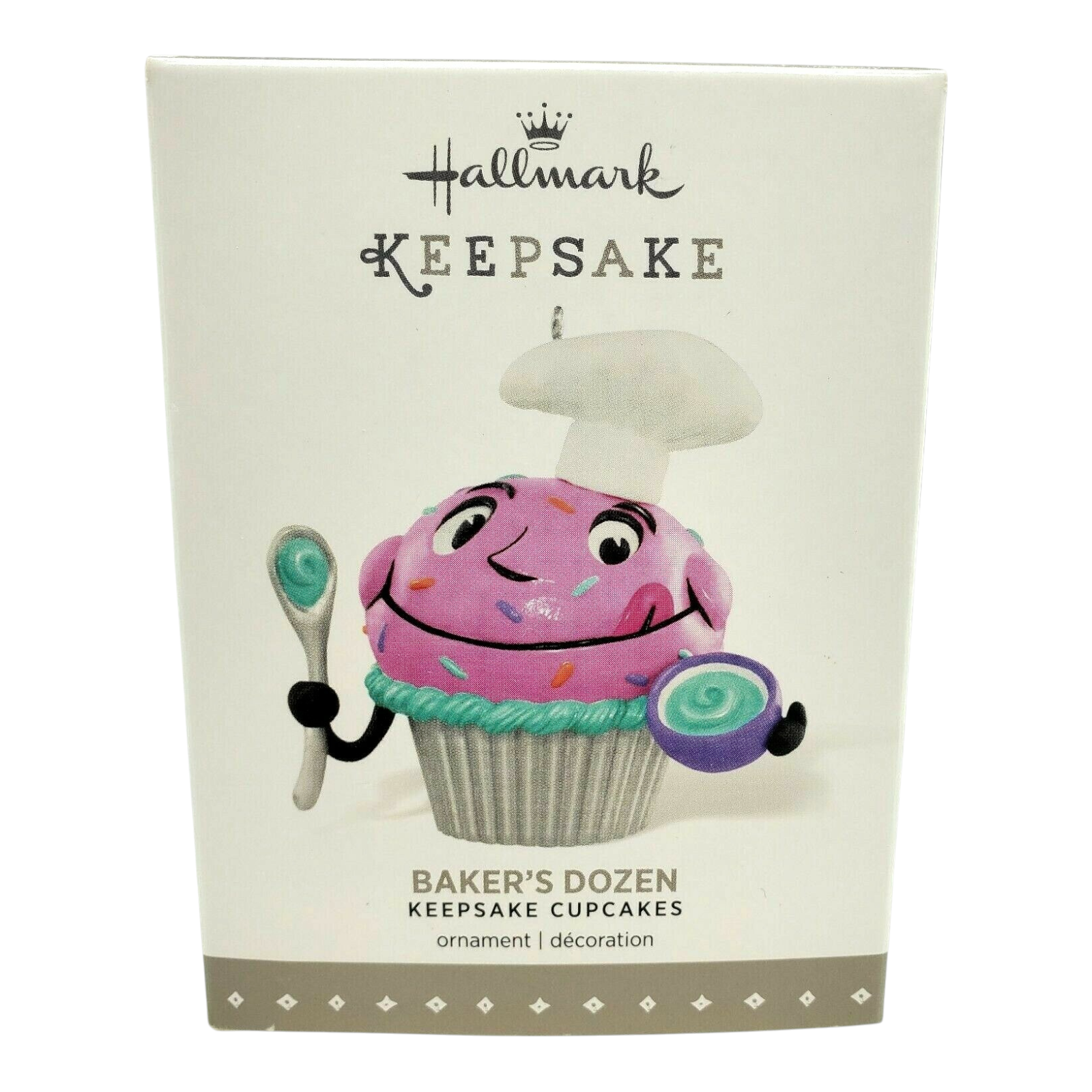 2016 Baker's Dozen Hallmark Ornament (Keepsake Cupcake) QHA1048