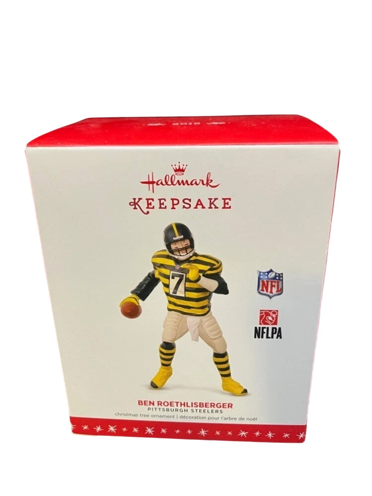2016 Ben Roethlisberger Hallmark Ornament (Football Legends) QXI3864