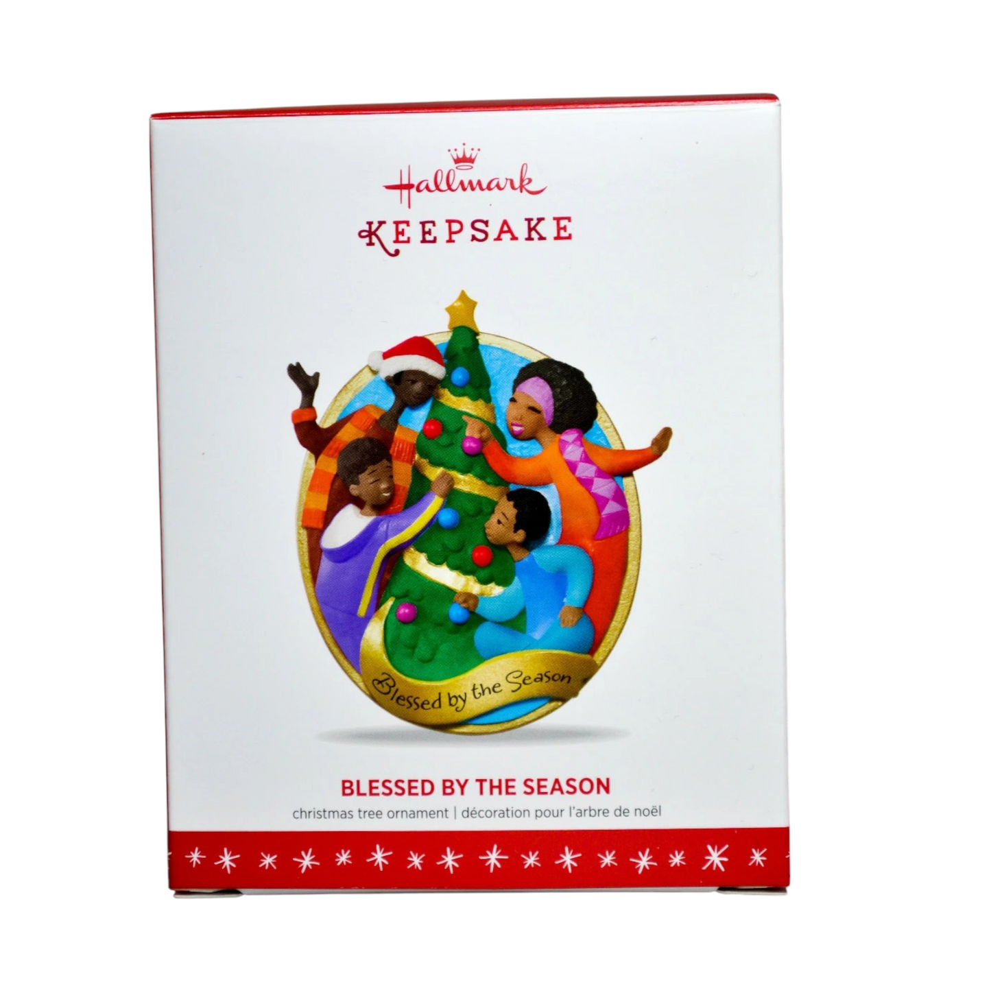 2016 Blessed by the Season Hallmark Ornament (Family) QSM7804