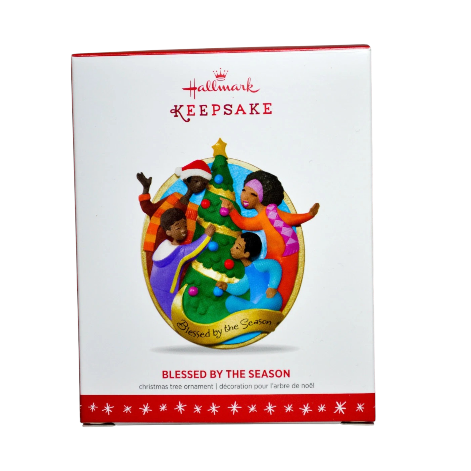 2016 Blessed by the Season Hallmark Ornament (Family) QSM7804