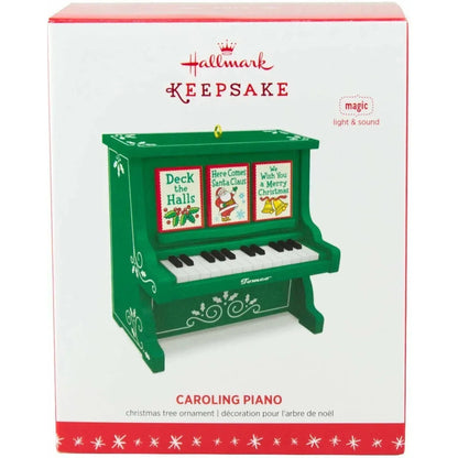 2016 Caroling Piano Hallmark Ornament (Music) QGO1414