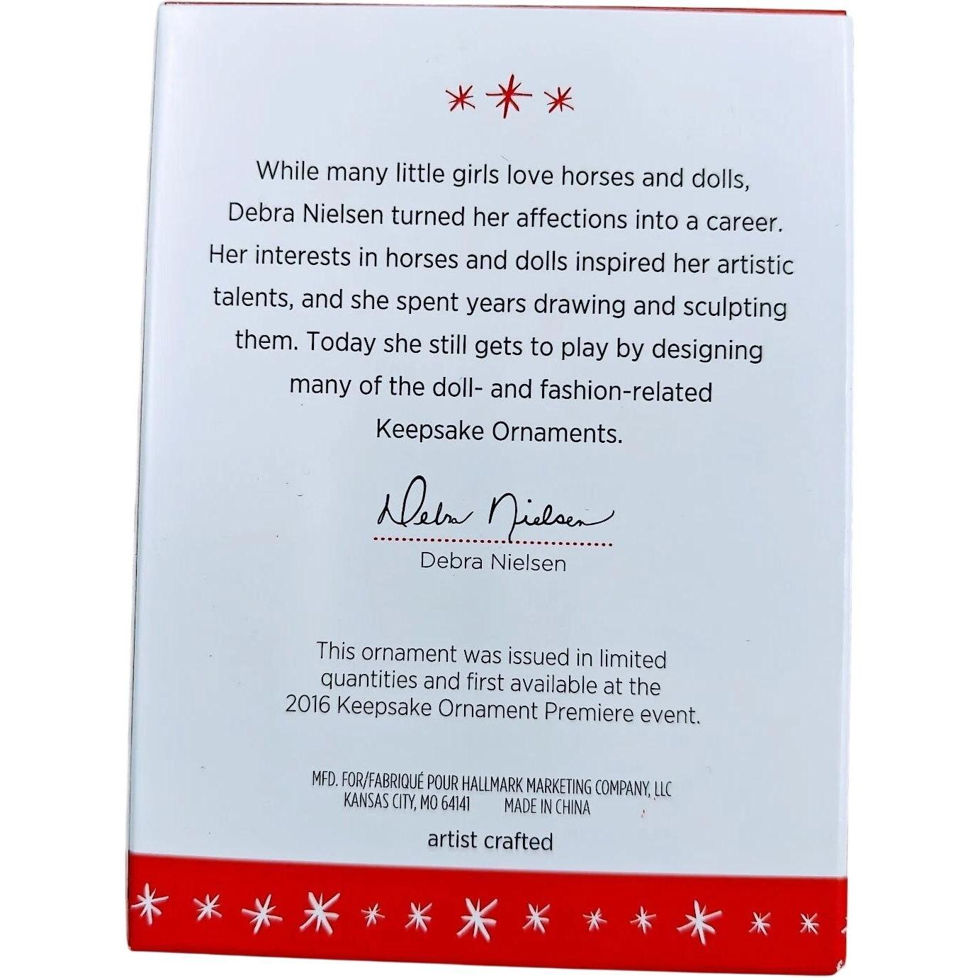 2016 Cherry Pie Picnic Hallmark Ornament (Barbie) QXI3531