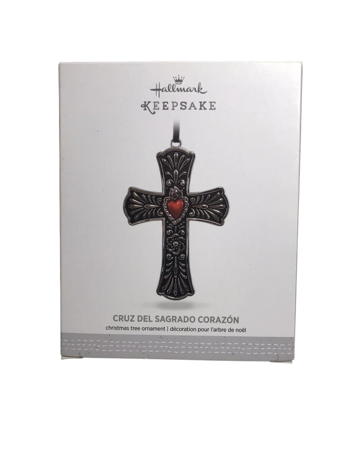 2016 Cruz Del Sagrado Corazon Hallmark Ornament (Cross) QHX1001