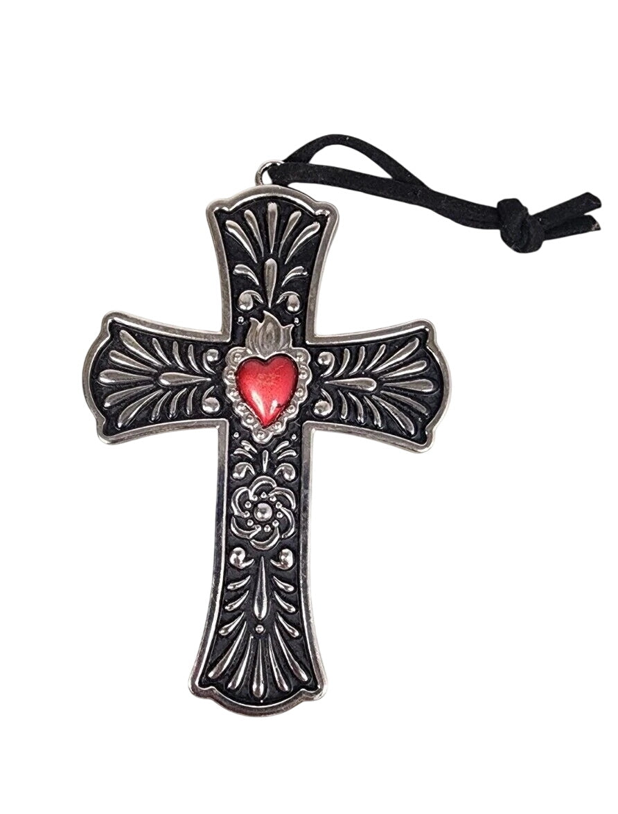 2016 Cruz Del Sagrado Corazon Hallmark Ornament (Cross) QHX1001