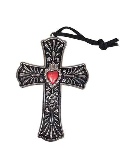 2016 Cruz Del Sagrado Corazon Hallmark Ornament (Cross) QHX1001