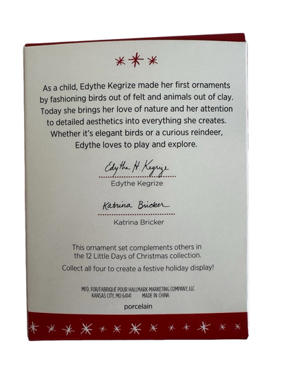 2016 Days 10-12 Hallmark Ornament (12 Little Days of Christmas) QRP5941