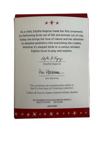 2016 Days 4-6 Hallmark Ornament (12 Little Days of Christmas) QRP5931