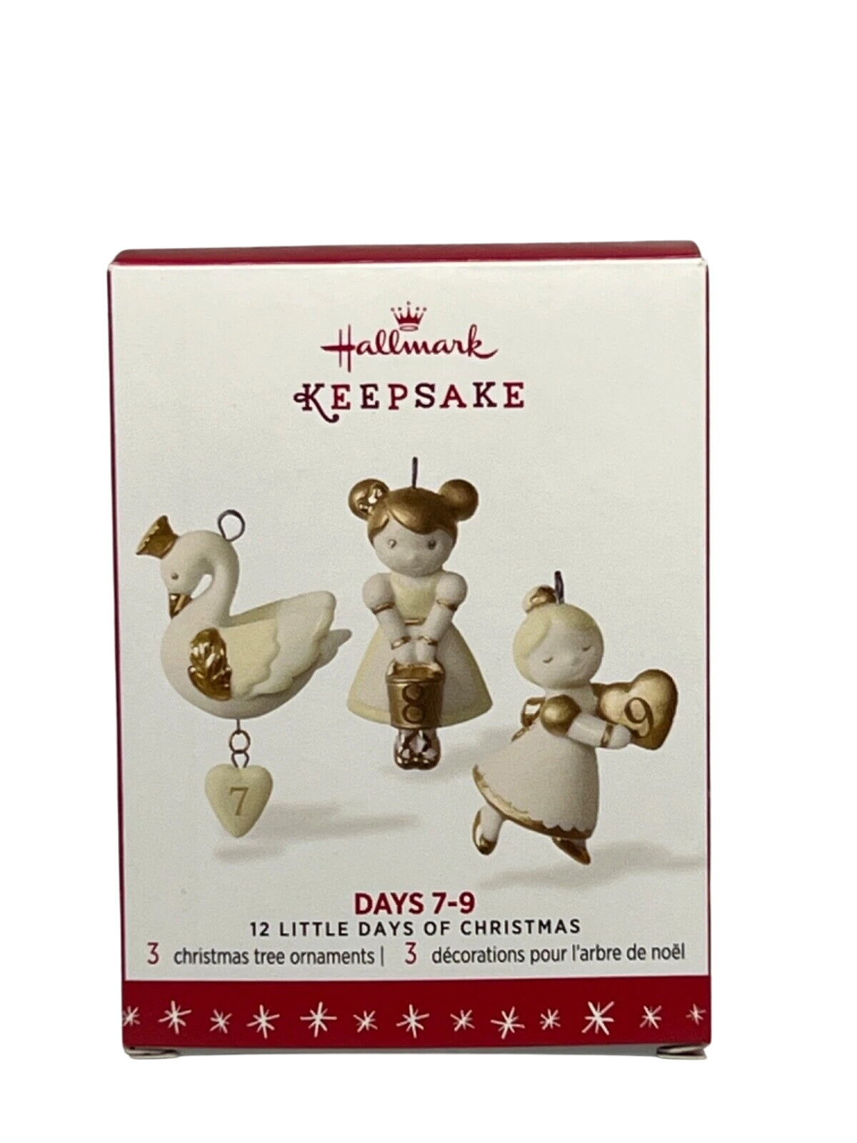 2016 Days 7-9 Hallmark Ornament (12 Little Days of Christmas) QRP5934