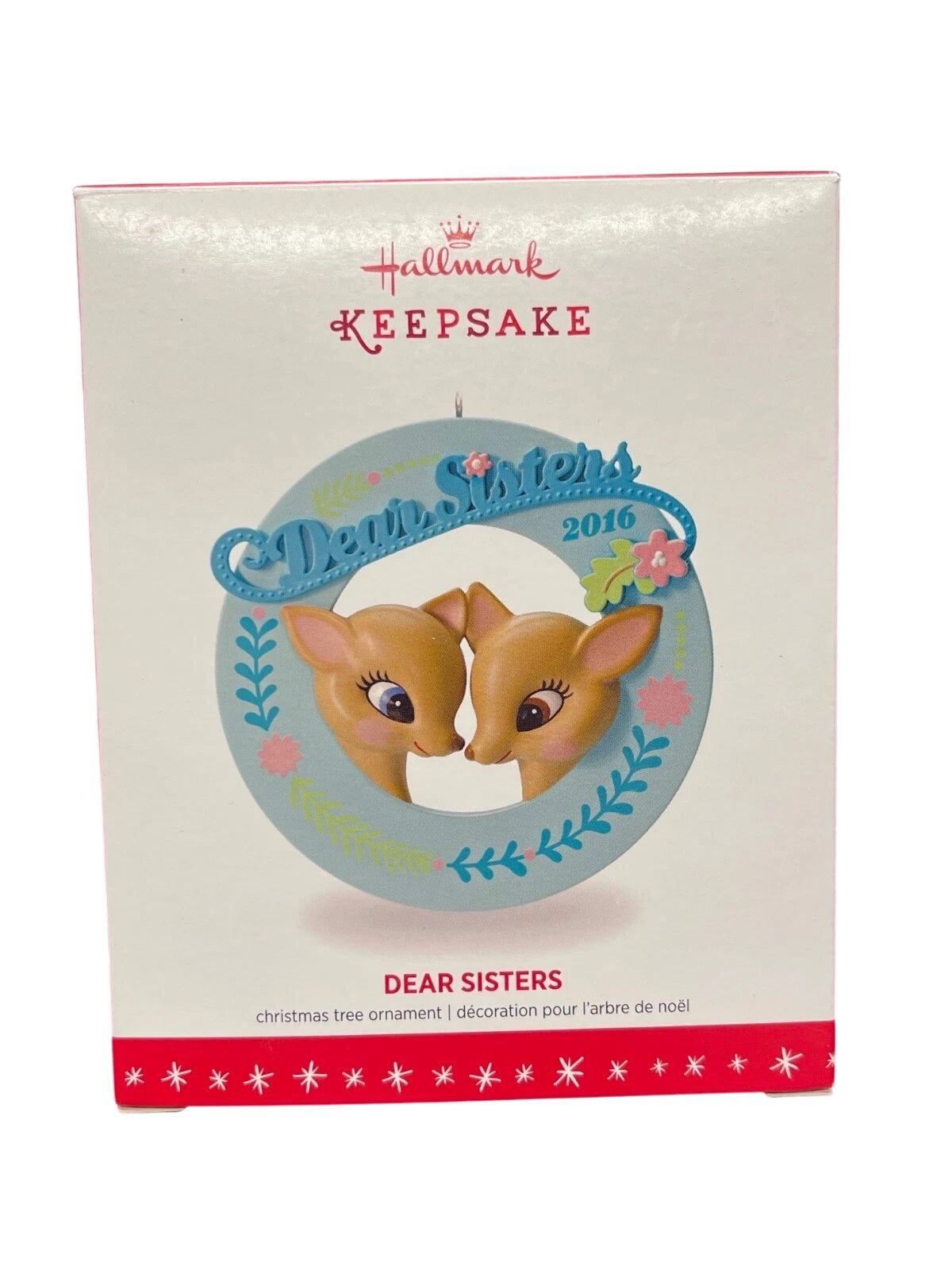 2016 Dear Sisters Hallmark Ornament (Reindeer) QGO1094