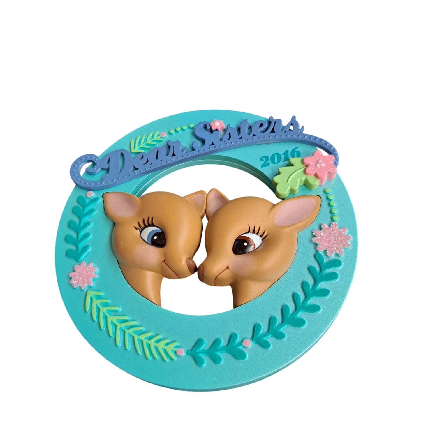 2016 Dear Sisters Hallmark Ornament (Reindeer) QGO1094