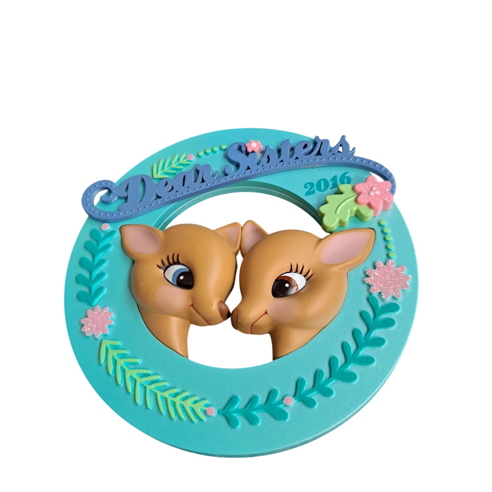 2016 Dear Sisters Hallmark Ornament (Reindeer) QGO1094