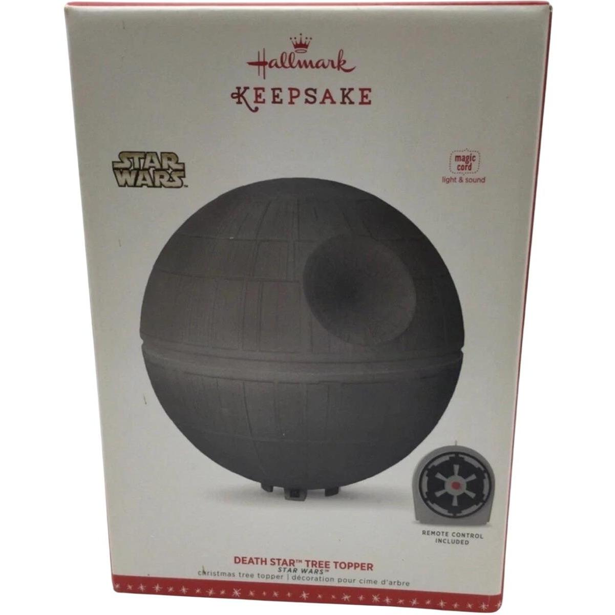 2016 Death Star Tree Topper Hallmark Ornament (Star Wars) QXI3554