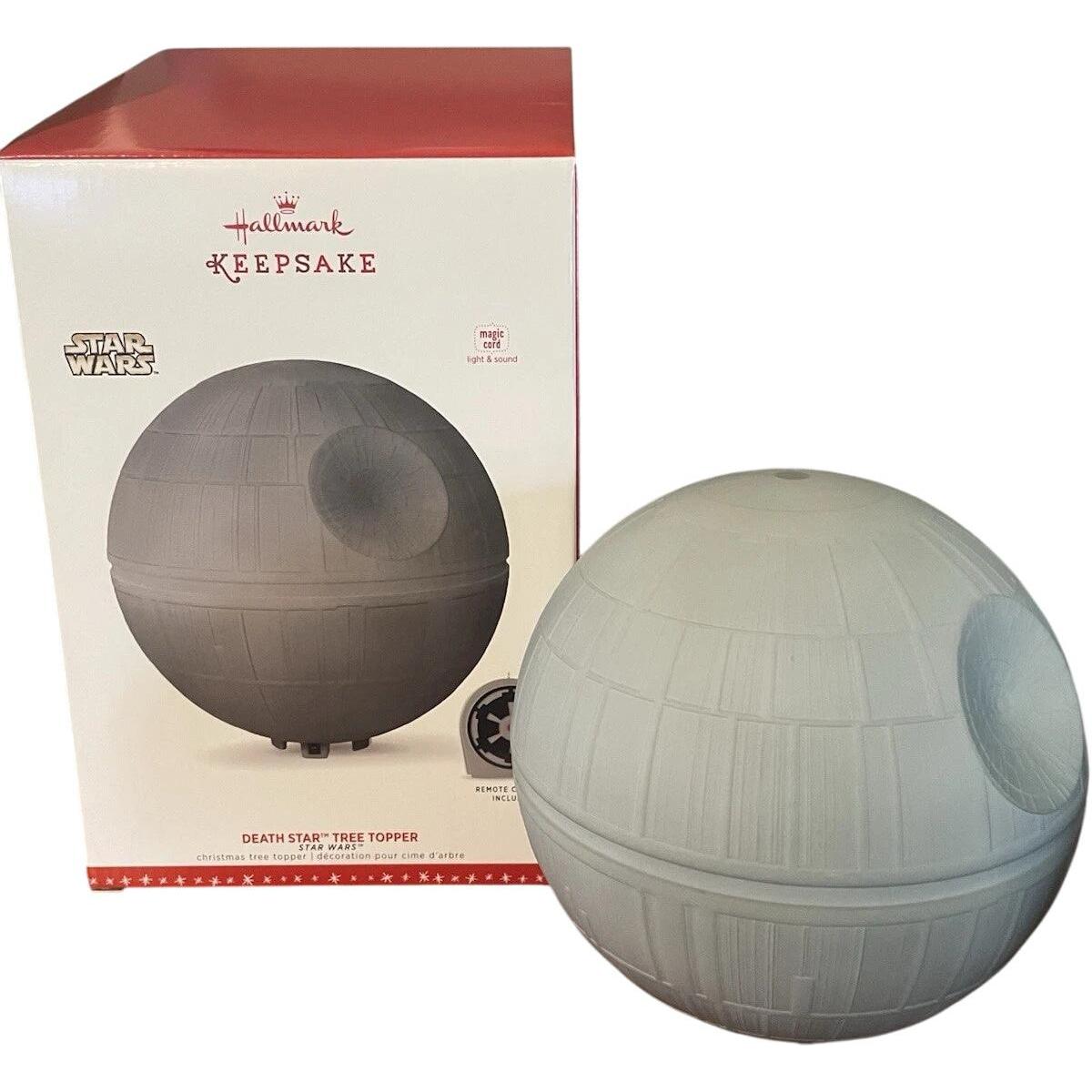 2016 Death Star Tree Topper Hallmark Ornament (Star Wars) QXI3554