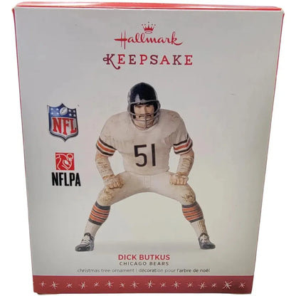 2016 Dick Butkus Hallmark Ornament (Football Legends) QXI3474