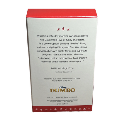 2016 Disney Dumbo 75th Anniversary Hallmark Ornament (Dumbo) QXD6034