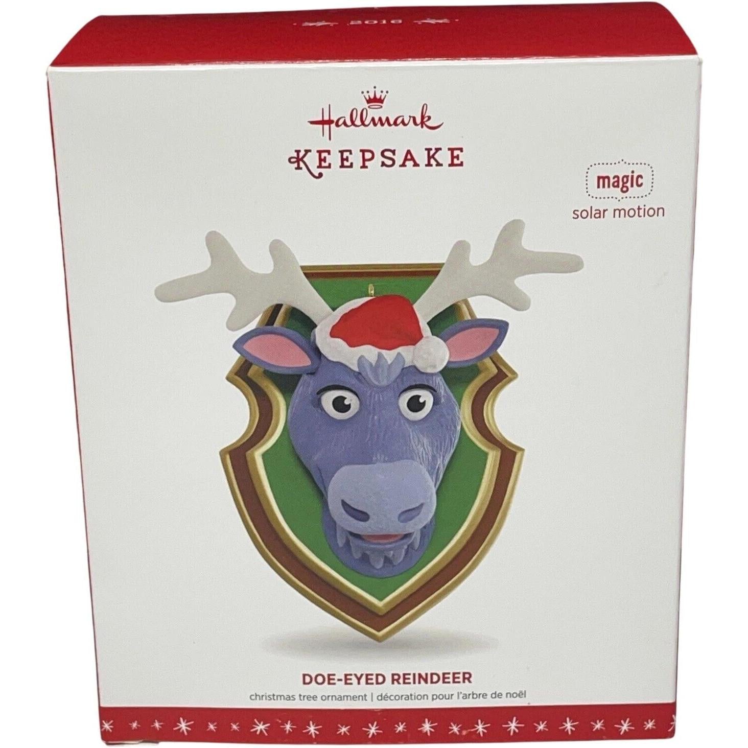 2016 Doe-Eyed Reindeer Hallmark Ornament (Winnie the Pooh) QGO1221