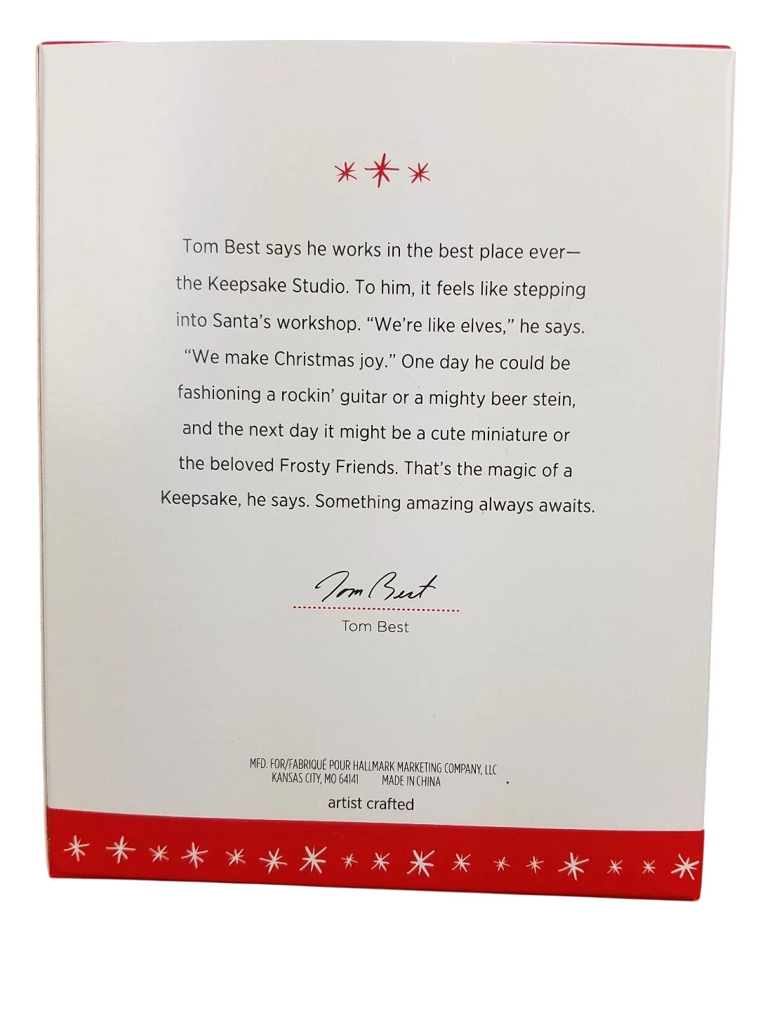 2016 El Milagro De La Navidad Hallmark Ornament (Home) QSM7824