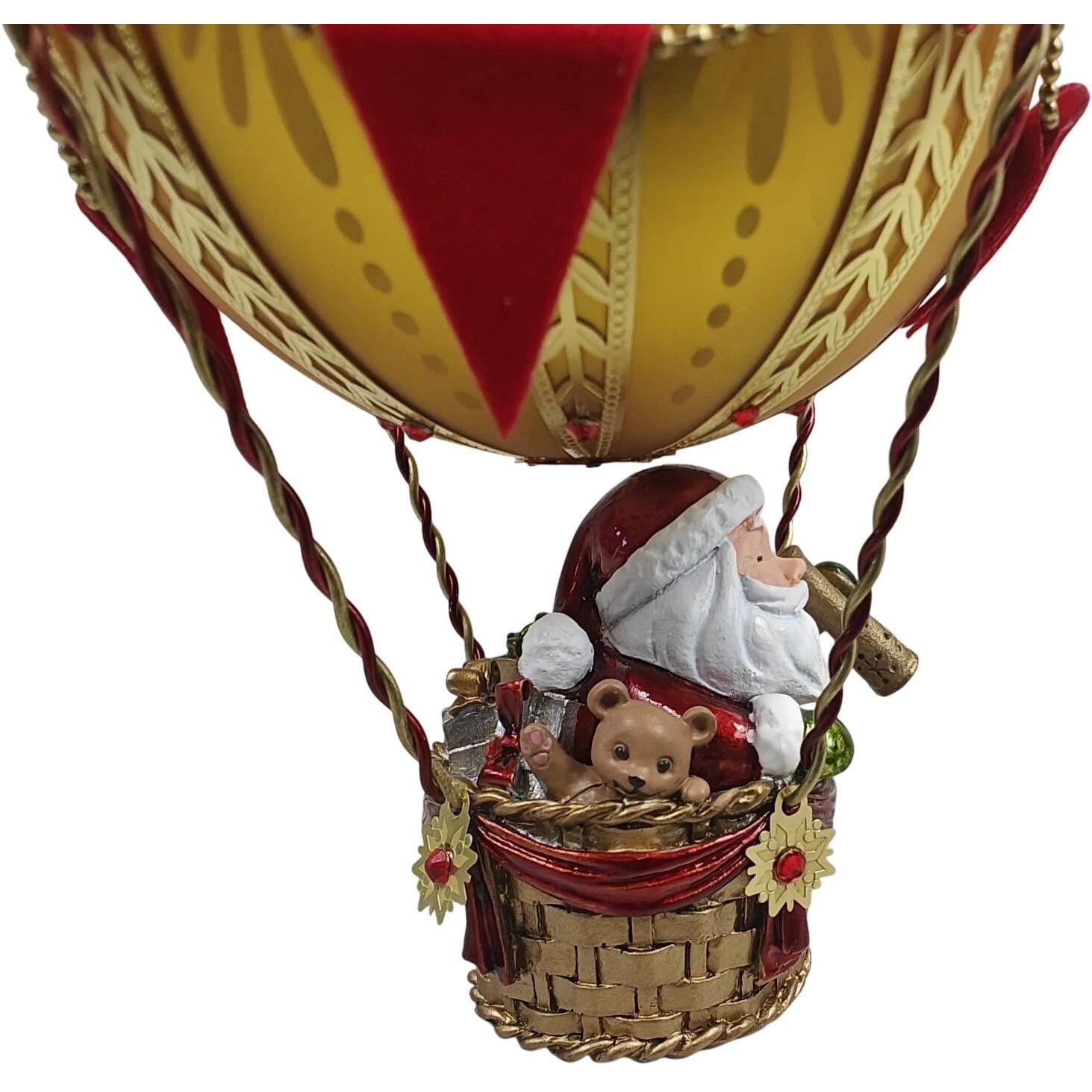 2016 Festive Flyer Hallmark Ornament (Hot Air Balloon) QXC5141