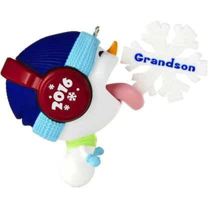 2016 GrandSon Hallmark Ornament (Family) QGO1154