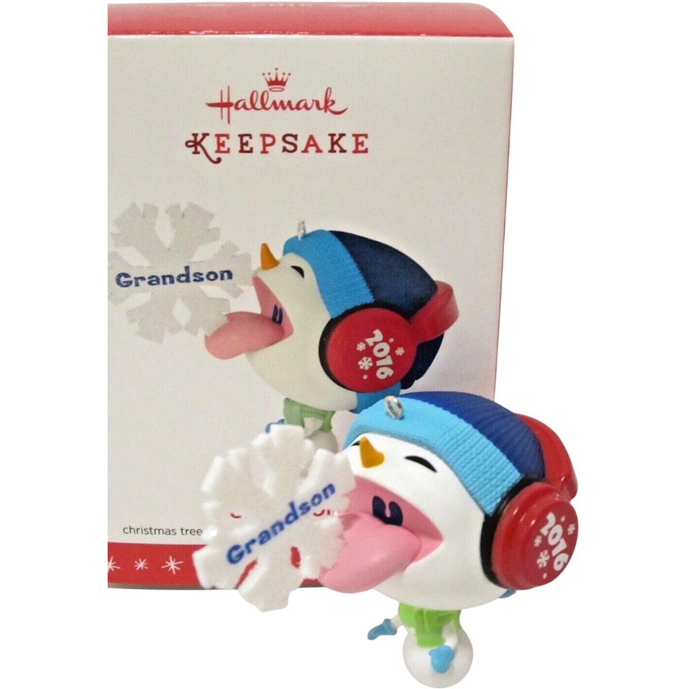 2016 GrandSon Hallmark Ornament (Family) QGO1154