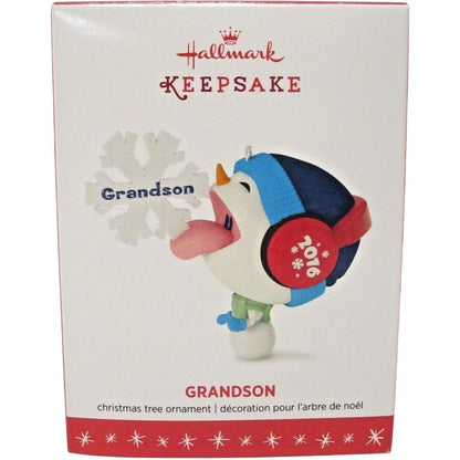 2016 GrandSon Hallmark Ornament (Family) QGO1154