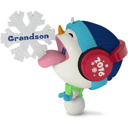 2016 GrandSon Hallmark Ornament (Family) QGO1154