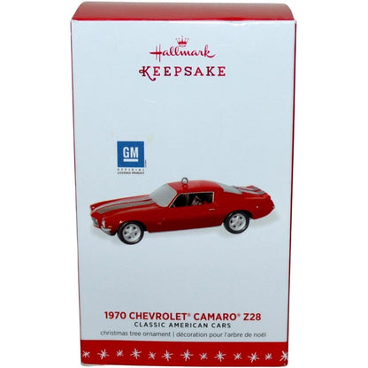 2016 Hallmark Ornament (1970) Chevrolet Camaro Z28 Hallmark Ornament (Classic American Cars) QX9004