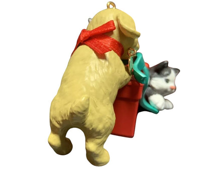 2016 Mischievous and Loving Hallmark Ornament (Mischievous Kittens / Puppy Love) QXC5154