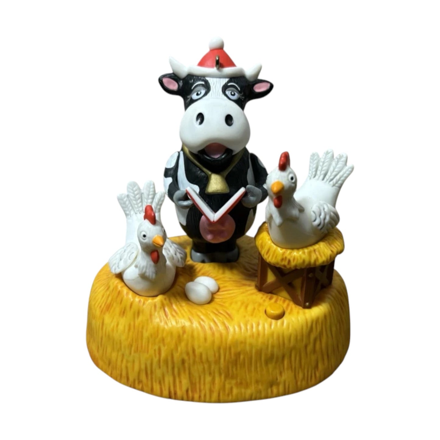 2016 Moo-Ey Christmas Hallmark Ornament (Cow) QGO1214