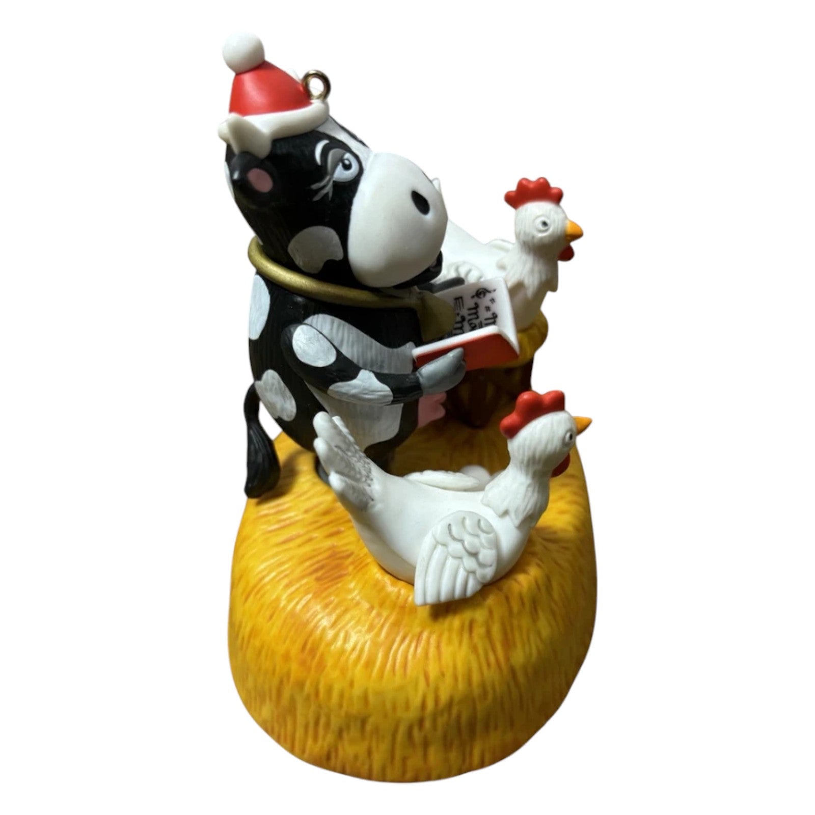 2016 Moo-Ey Christmas Hallmark Ornament (Cow) QGO1214