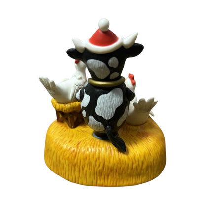 2016 Moo-Ey Christmas Hallmark Ornament (Cow) QGO1214