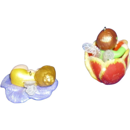 2016 Pansy and Tulip Hallmark Ornament (Baby Fairy Messengers) QHG1201