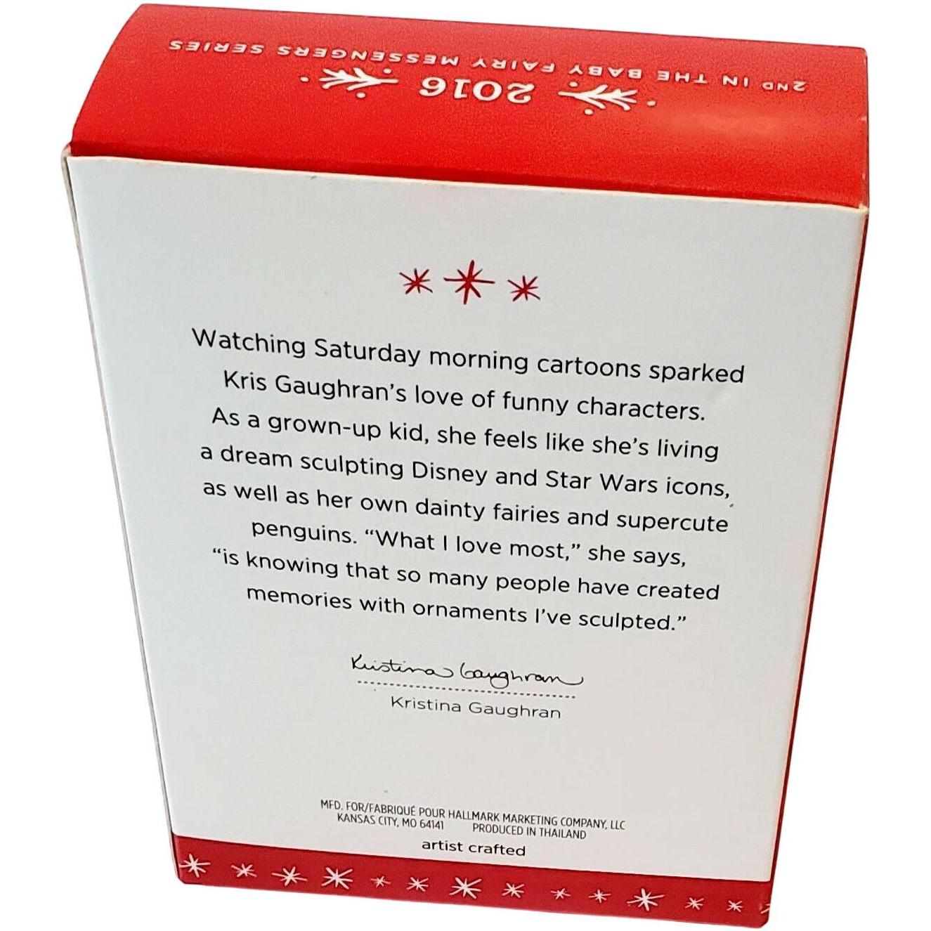 2016 Pansy and Tulip Hallmark Ornament (Baby Fairy Messengers) QHG1201