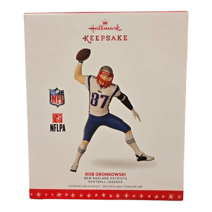 2016 Rob Gronkowski Hallmark Ornament (Football Legends) QX9561