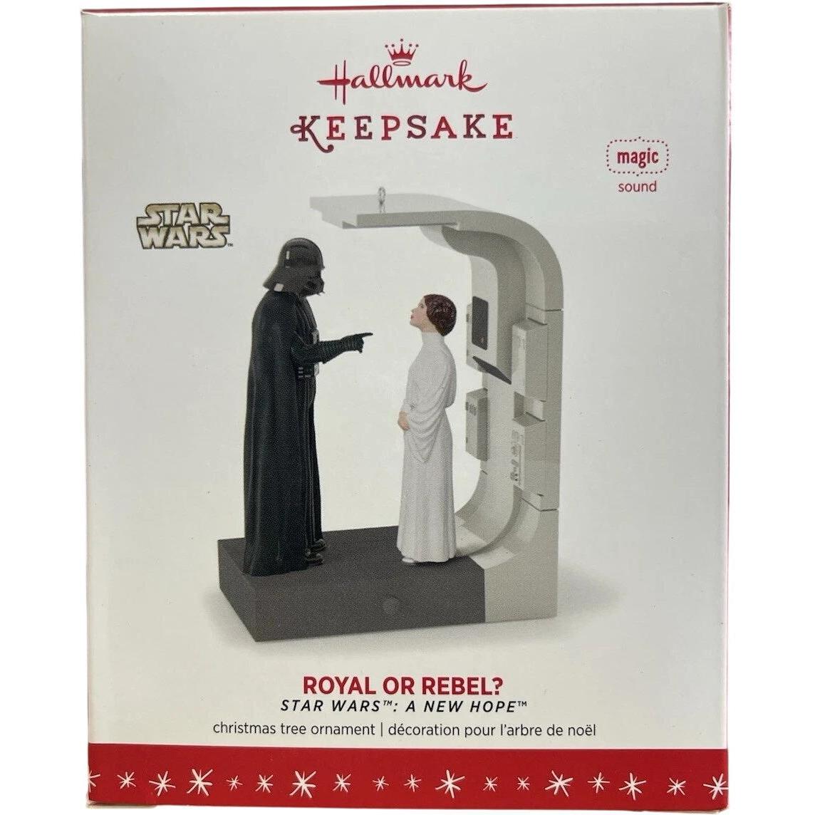 2016 Royal or Rebel? Hallmark Ornament (Star Wars) QXI3414