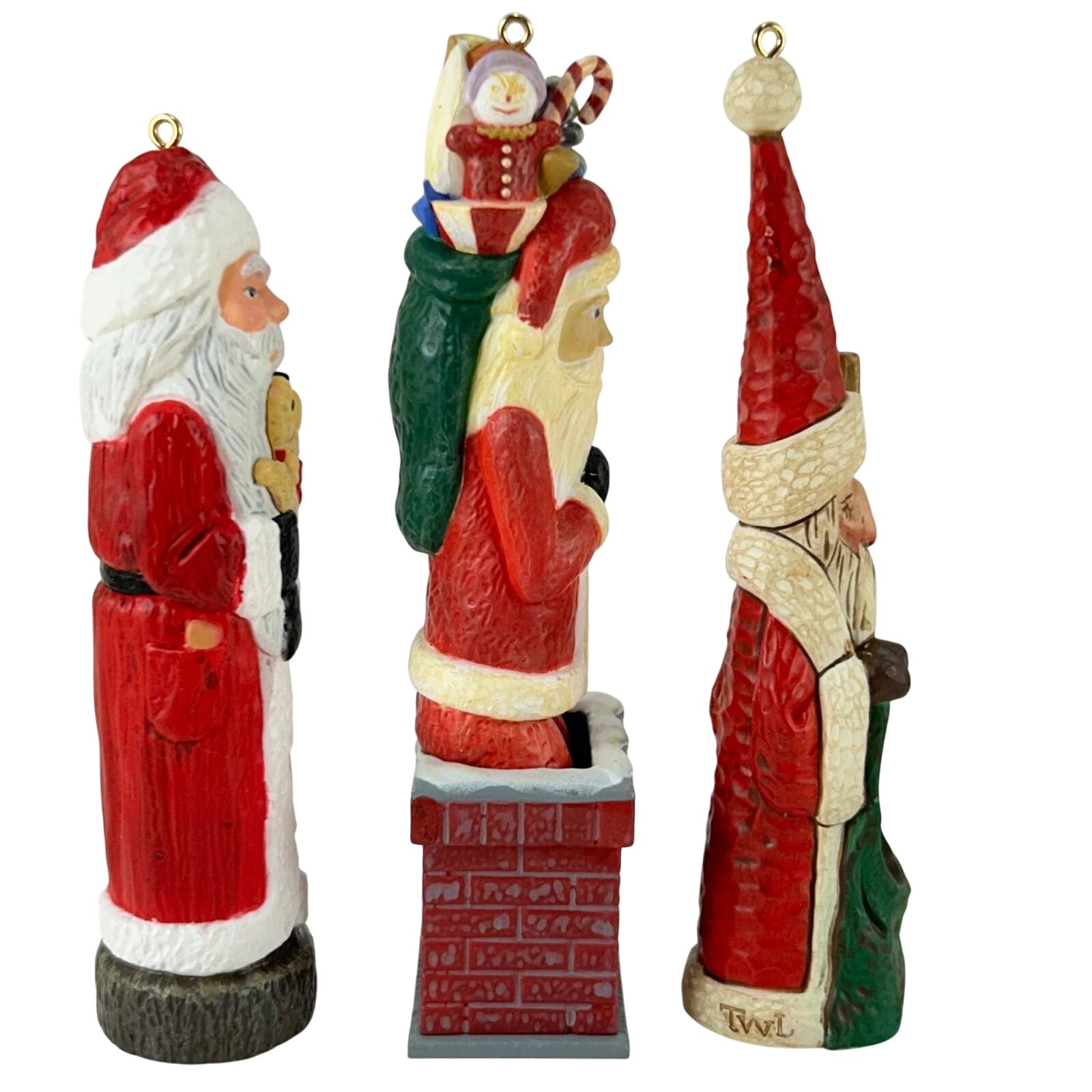 2016 Rustic Santas Hallmark Ornament (Santa Claus) QXC5111