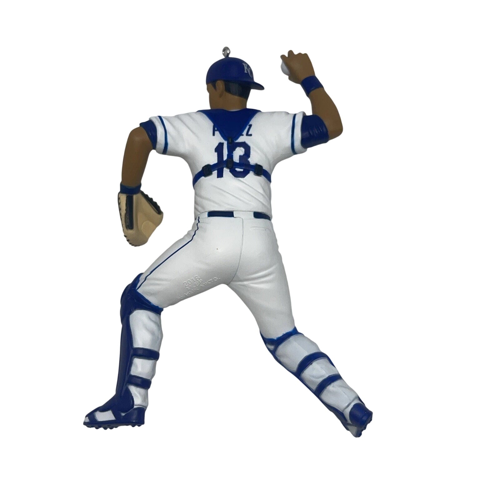 2016 Salvador Pérez, Kansas City Royals Hallmark Ornament (At the Ballpark) QXI1535