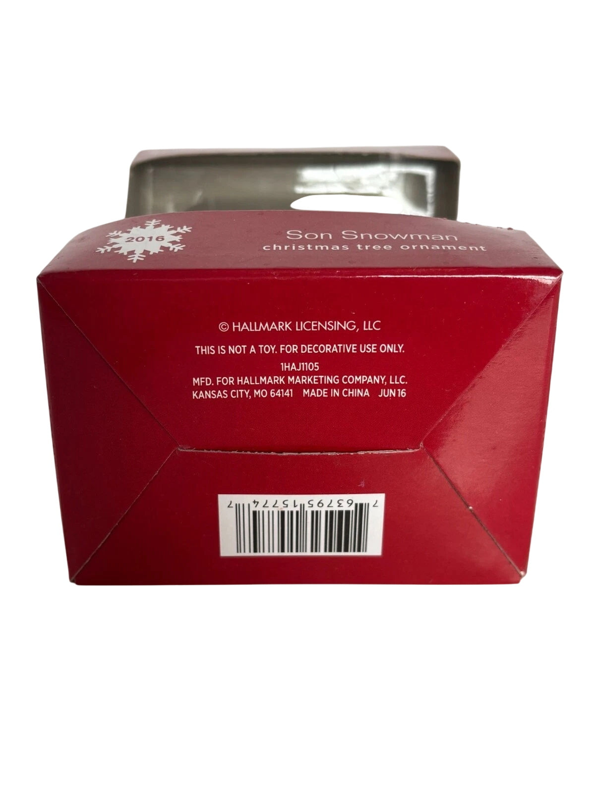 2016 Snowmen Hallmark Ornament (Gingerbread) 1HAJ1105
