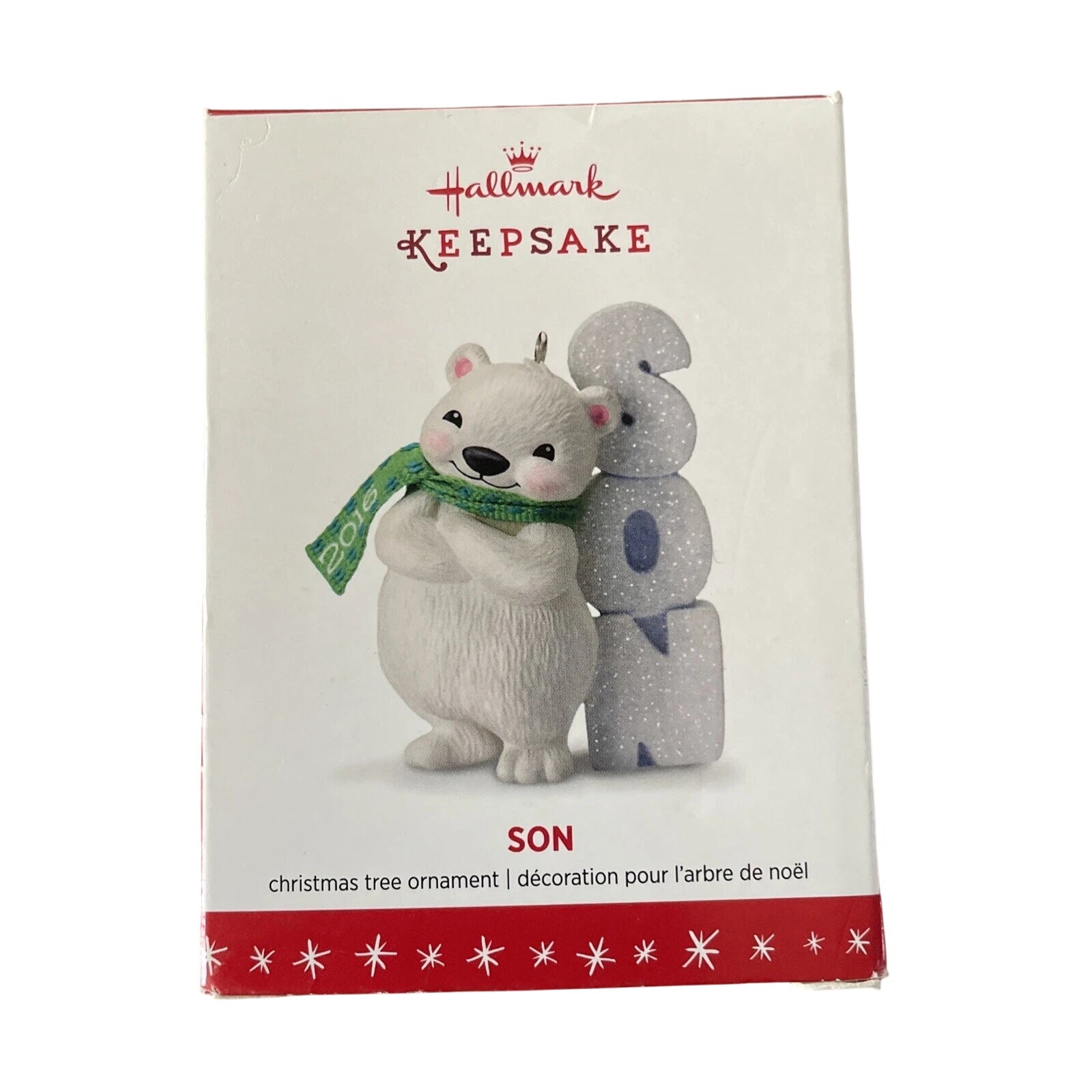 2016 Son Hallmark Ornament (Polar Bear) QGO1091
