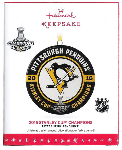 2016 Stanley Cup Champions Hallmark Ornament (NHL) QHE1879