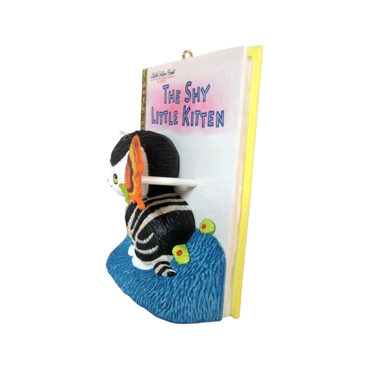 2016 The Shy Little Kitten Hallmark Ornament (Little Golden Books) QXI3374