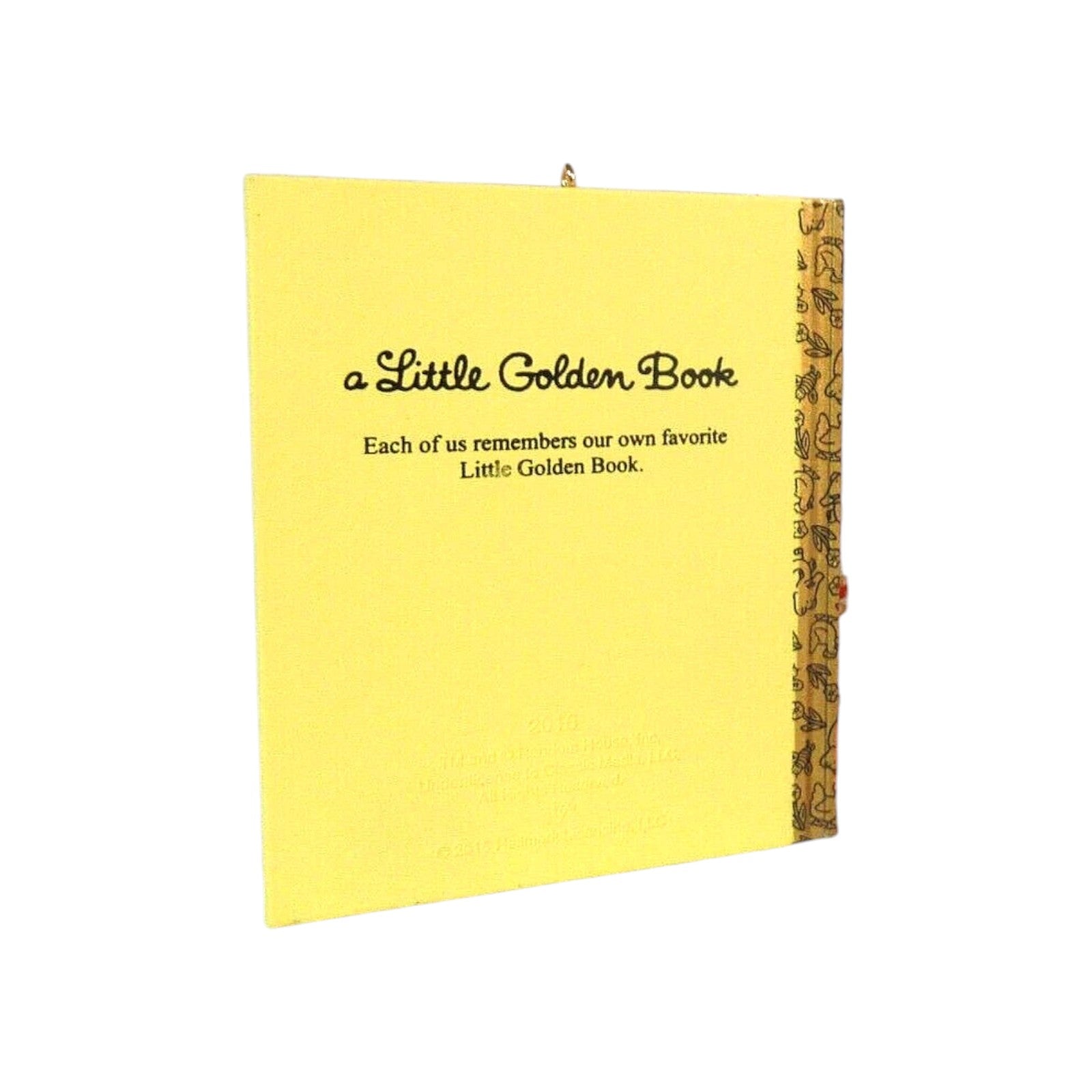 2016 The Shy Little Kitten Hallmark Ornament (Little Golden Books) QXI3374