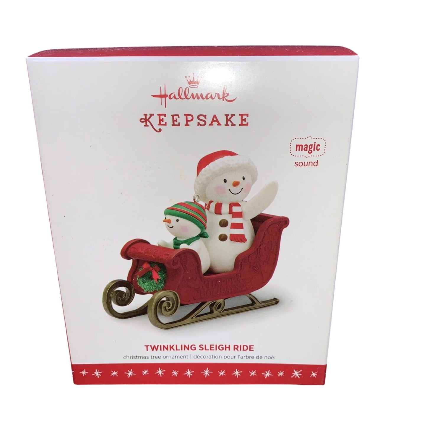 2016 Twinkling Sleigh Ride Hallmark Ornament (Sleigh) QGO1554